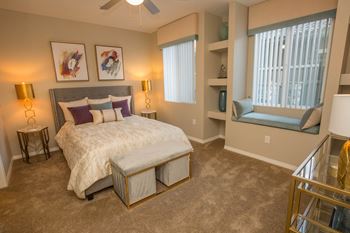 Bed and window
